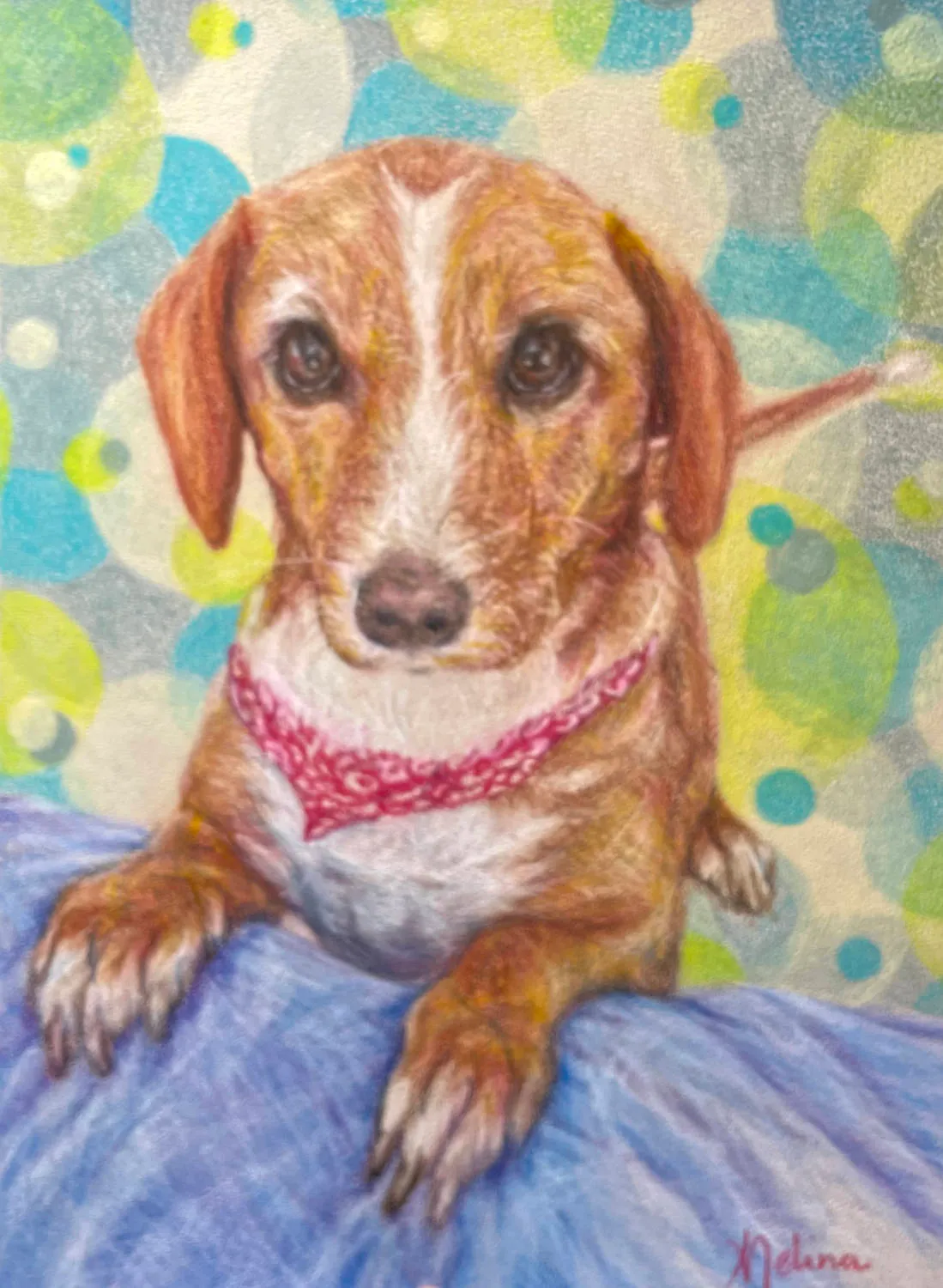Pet portrait commission